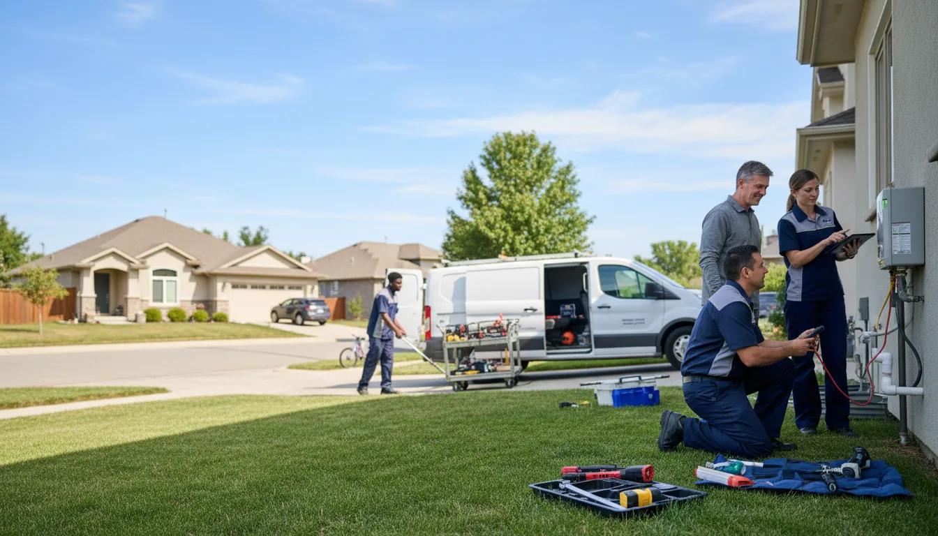 Tankless water heater service in Morning View, KY